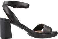 Clarks Ambyrlyn Bay Hakken Sandalen Zwart Leer EU 40 Vrouw