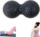 Massage Duo Pinda-bal, set van twee ballen voor fitness voor fascia-training, pijnverlichting en diepe massage van nek- en rugspieren, 1 set