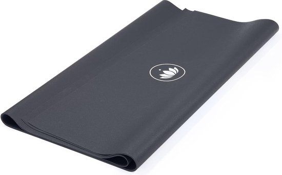 Lotuscrafts Arise Travel Yogamat - Natuurlijk Rubber - Antraciet - 1.3mm