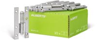 Alberts 849719 uithangbaar scharnier | links of rechts | sendzimir verzinkt | 94 x 45 mm | set van 10