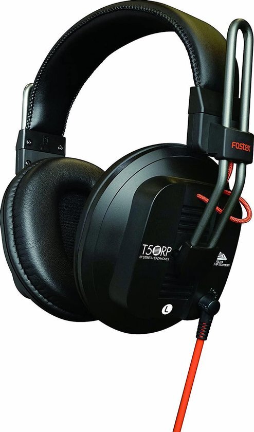 Fostex T 50 RPmk 3 professionele hoofdtelefoon zwart