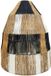lumisky ZAHARA Lampenkap Rotan Beige Rond 50 cm