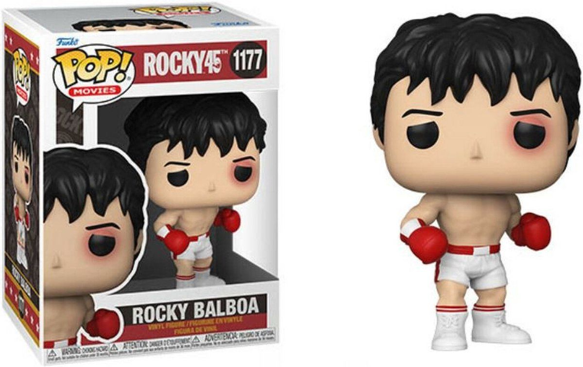 Funko Pop! Movies: Rocky 45th Anniversary - Rocky Balboa - Multicolor