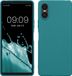 kwmobile telefoonhoesje geschikt voor Sony Xperia 10 VI - Back cover in mat petrol