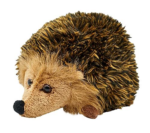 Uni-Toys - Egel goud-bruin - 15 cm - pluche dier