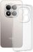 Techsuit Hoesje geschikt voor Xiaomi Redmi Note 15 Pro 5G - Clear Silicone Back Cover - Transparant