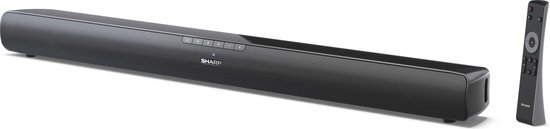 Sharp HT-SB100 2.0 Soundbar (75 Watt) met stereogeluid (HDMI, Bluetooth, USB) [modeljaar 2022]