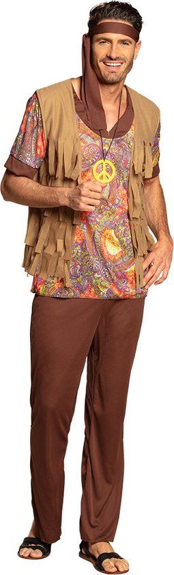 Boland Willow man - Kostuum - Maat 50-52 - Bruin