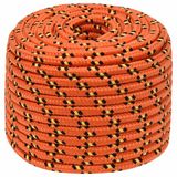 vidaXL Multifunctioneel touw 12 mm 25 m Oranje PP
