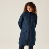 Regatta Romine II Dames Regenjas Waterdicht Ademend Lichtgewicht Blauw Polyester