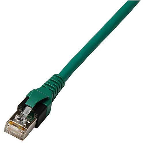 ProTec 05300601 1PROT patchkabel halogeenvrij groen Cat6A-ISO 4P26 S/FTP 2xRJ45 0,5m