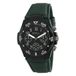 Breil ICE Quartz Polshorloge Mannen Zwart Groen Zilverkleurig Staal