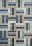 Safavieh Monaco Collectie MNC214 Geweven Vloerkleed, Grijs & Blauw, 122 x 170 cm