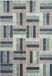 Safavieh Monaco Collectie MNC214 Geweven Vloerkleed, Grijs & Blauw, 122 x 170 cm