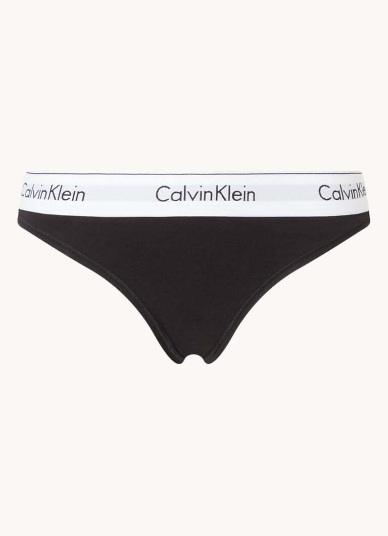 Calvin Klein Calvin Klein Modern Cotton slip met logoband