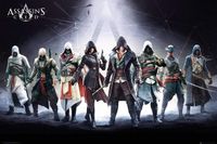 Assassin's Creed Your Decoration B.V. Assassins Creed Personages Poster 91.5x61cm