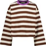 Vingino - Josien - Meisjes - T-shirts - Maat 140 - Katoen - Korte mouw - Potting soil