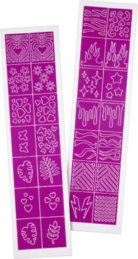 Essence Nagelkunst Sjablonen Roze 2 stuk(s)