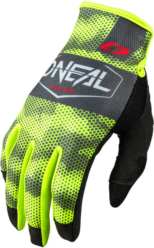 O'Neal Mayhem Handschoenen Crackle, covert-charcoal/neon yellow