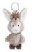 NICI 49030 Âne en peluche Beige/Gris