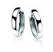Zinzi zilveren oorringen 17 x 3mm glad met luxe klapsluiting ZIO186