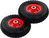 vidaXL Steekwagenwielen - 2 st - 3,00-4 - (245x82) - rubber