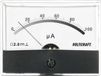 VOLTCRAFT AM-86X65/100µA Inbouwmeter AM-86X65/100µA/DC Draaispoel