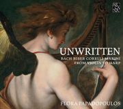 Unwritten Arcana Flora Papadopoulos - Unwritten: Bach, Biber, Corelli, Marini - From Violin To Harp (CD)