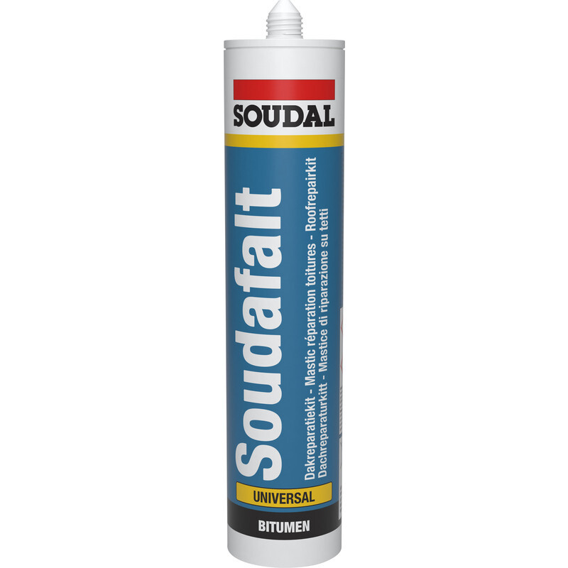 Soudal Soudal soudafalt bitumentkit Zwart 310ml