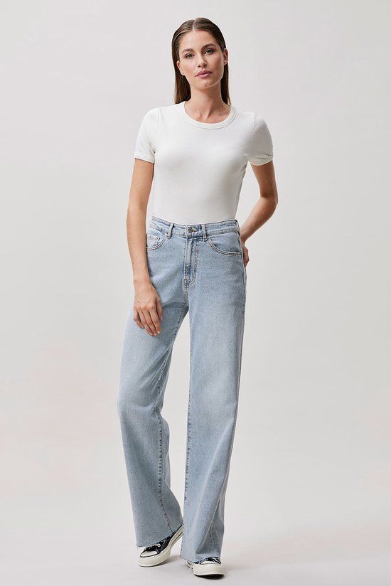 Catwalk Junkie Loose Fit Jeans Dames - Broek - Blauw - Maat 26