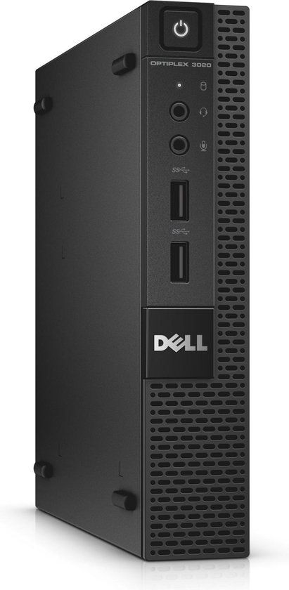 DELL OptiPlex 3020M Mini PC Intel Core i5-4590T 4GB RAM 500GB HDD Windows 7 Professional Zwart