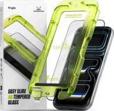 Ringke Protecteur d'écran iPhone 17 Pro Max/18 Pro Max Easy Slide AR en verre trempé - 9H - Bord noir