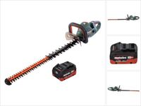 Metabo HS 18 LTX BL 75 accu-heggenschaar 18 V 75 cm borstelloos + 1x accu 8,0 Ah - zonder oplader