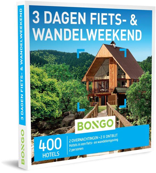Bongo Bon - 3 Dagen Fiets- & Wandelweekend - Cadeaukaart
