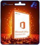 Microsoft Office 2016 Standard - volledige versie, permanente licentie