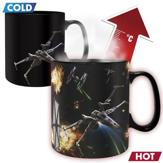 - STAR WARS - Mug Heat Change 460 ml - Space Battle