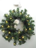 Witte parelkaars, bol, 6 cm, 409#