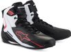 Alpinestars Faster-4 Motorschoenen - Zwart/Rood/Wit - Maat 43/44