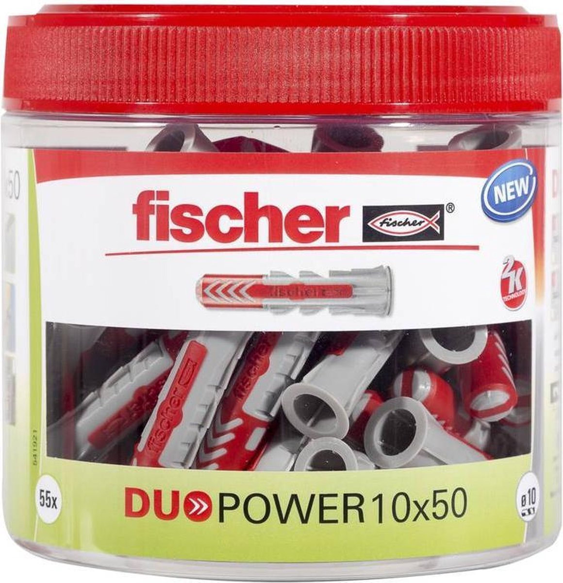 Fischer Fischer DUOPOWER 10 x 50 blikjes