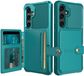 Selected by GSMpunt.nl Portemonnee Hoesje Geschikt voor Samsung Galaxy A55 - Back Cover met Pasjeshouder - Groen