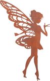 UNUS® Tuinsteker elf, tuindecoratie in roestlook, roestdecoratie, groot