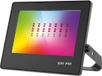 BES LED LED Breedstraler RGB met Afstandsbediening - Brinton Zentor - Dimbaar - 30 Watt - Zwart