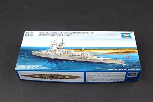 Trumpeter 05773 modelbouwpakket Ger. Battleship Admiral Graf Spee 1937