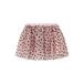 NAME IT MINI korte tule rok met hartjes - mauve