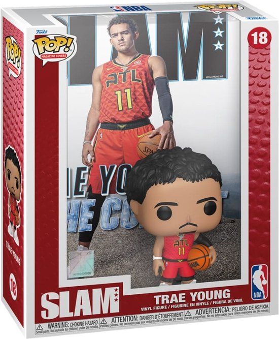 Funko Pop Magazine Covers: NBA Slam - Trae Young - Funko Pop #18