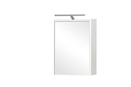 Schildmeyer Carlos Spiegelkast - Wit Glans - 43,5 x 16 x 64 cm