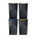 WELL HOME Afvalbak, 100% gerecycled kunststof, zwart, 4 x 35 l, 4 stuks