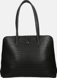 Berba Laptoptas / Werktas / Aktetas Dames - Laguna - 15 inch - Leer - Zwart