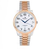 Bellevue Herenhorloge F.1 Analoog Quartz Wit 40mm Grijs Staal