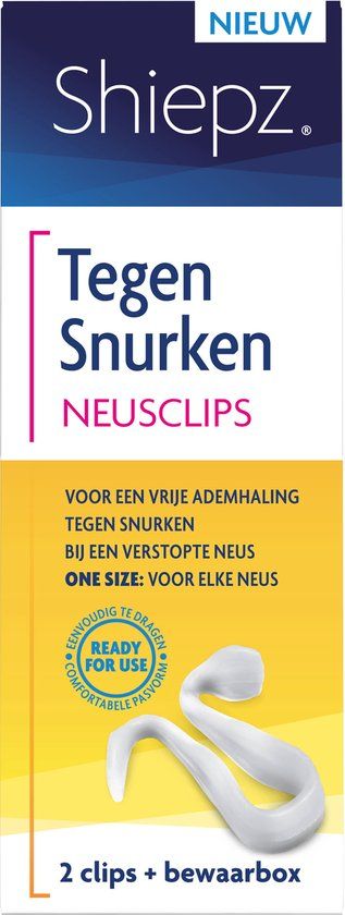 Shiepz Tegen Snurken Neusclips
